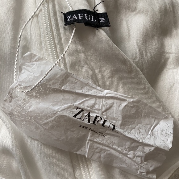 Zaful Back Zip Slip Sheer Mini Dress - Picture 6 of 7